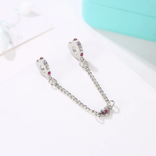 Heart Charm Beads for Bracelets - Family Love Collection