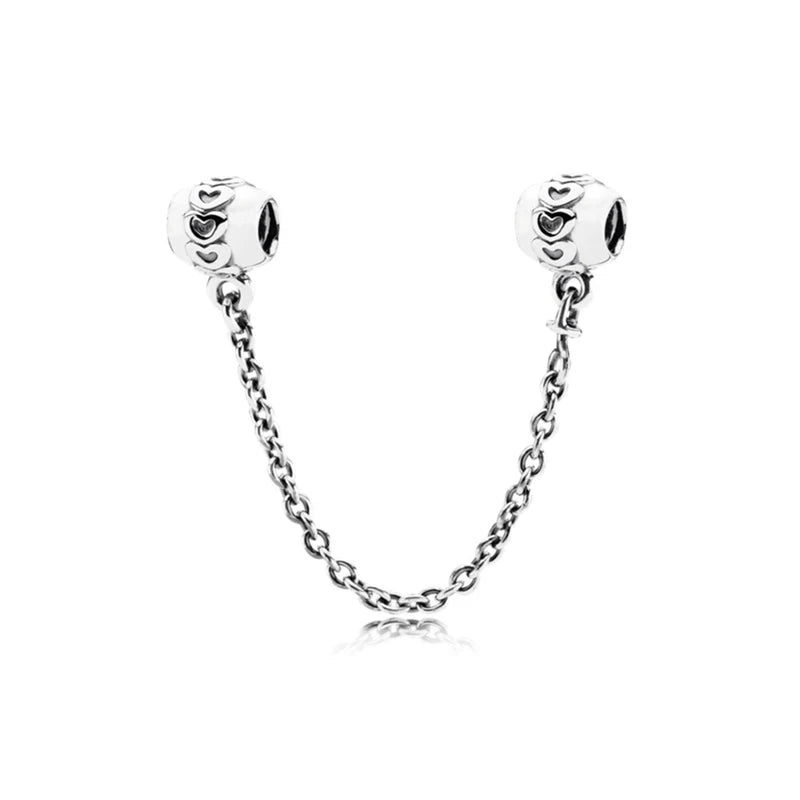 Heart Charm Beads for Bracelets - Family Love Collection