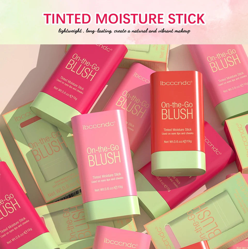 pixiBlush Cosmetic Blush Makeup Products Make Up Blusher Cosmetics Pink Blush in Bar Korean Palette Long lasting Matte Stick