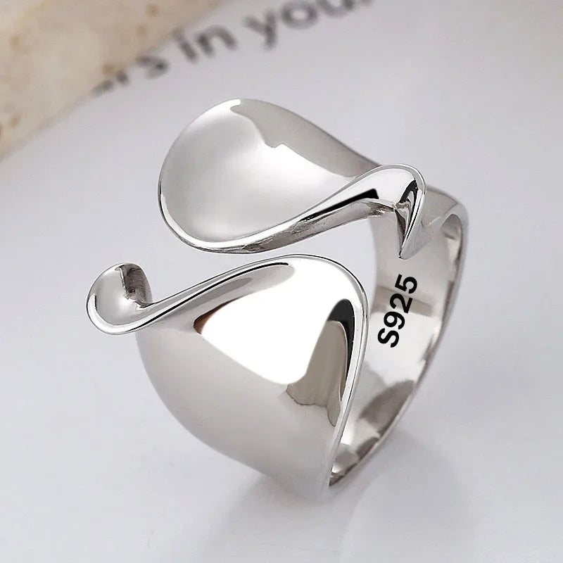 925 Sterling Silver Minimalist Ring - Zircon Stone Gift