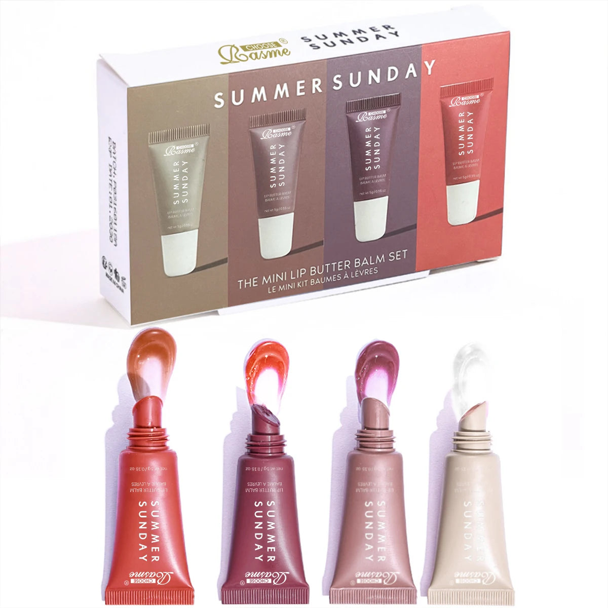 Moisturizing Mirror Lip Gloss - Scented Gift Set