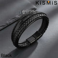 Men's Multilayer Leather Bracelet - Birthday Gift