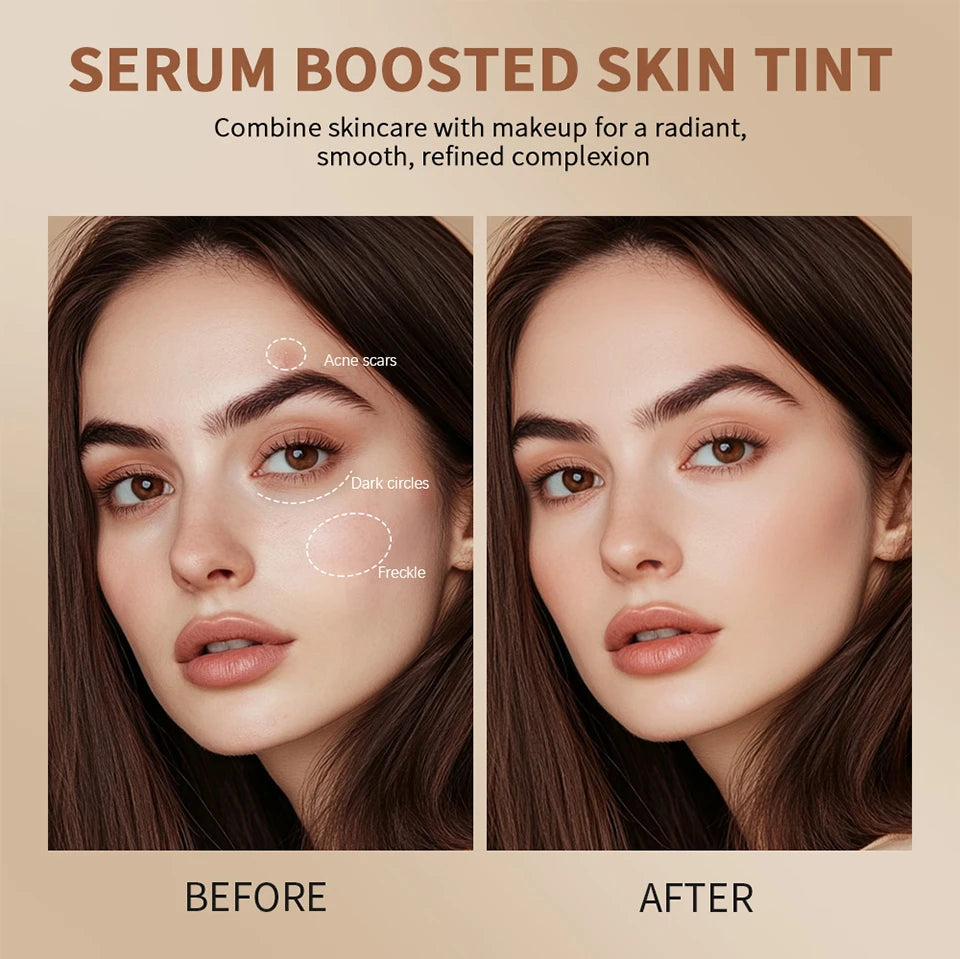 Skin Tint Foundation Stick - Waterproof Serum Makeup Gift
