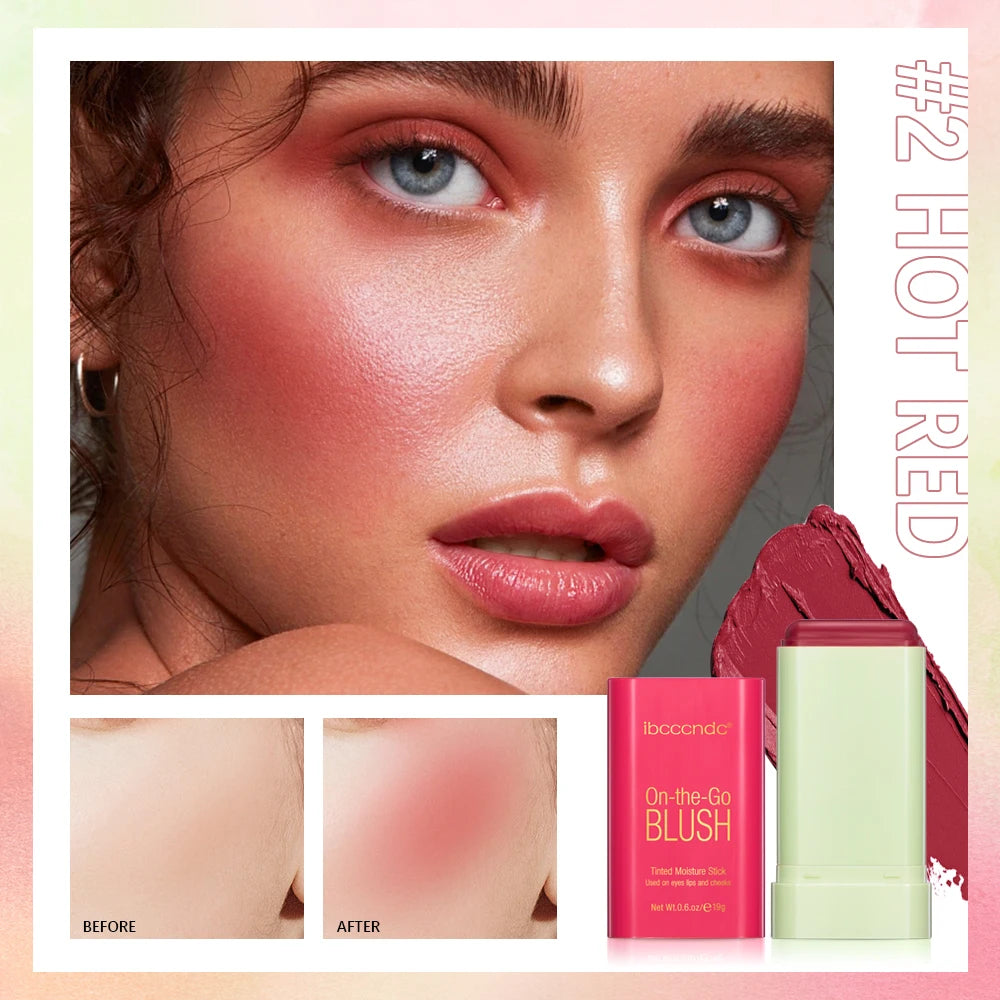 pixiBlush Cosmetic Blush Makeup Products Make Up Blusher Cosmetics Pink Blush in Bar Korean Palette Long lasting Matte Stick