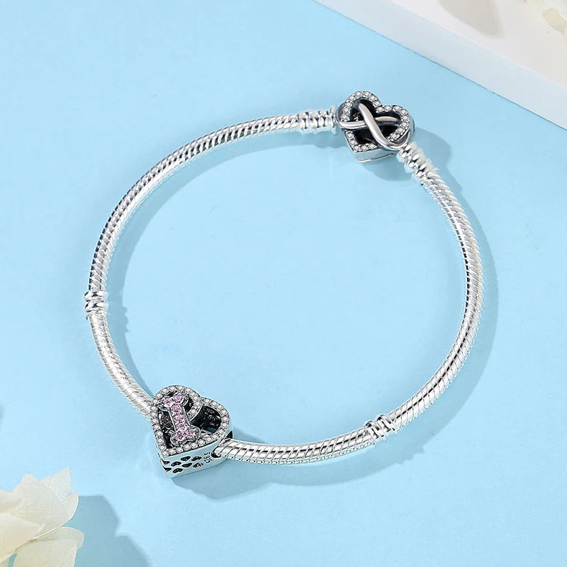 Sterling Silver Pet Paw Print Charms - Dog & Cat Lover Gift