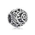 Sterling Silver Celestial Charms - Star, Moon, Sun & Spaceman Beads
