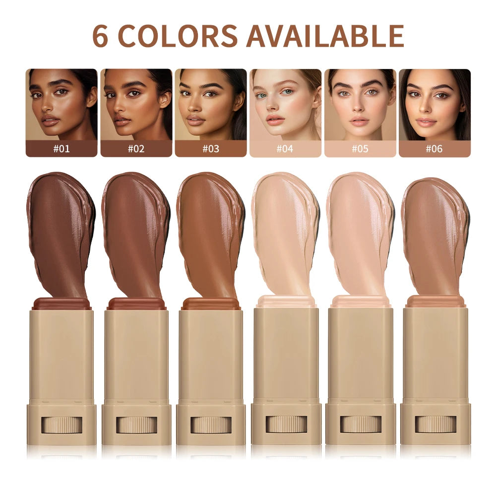 Skin Tint Foundation Stick - Waterproof Serum Makeup Gift