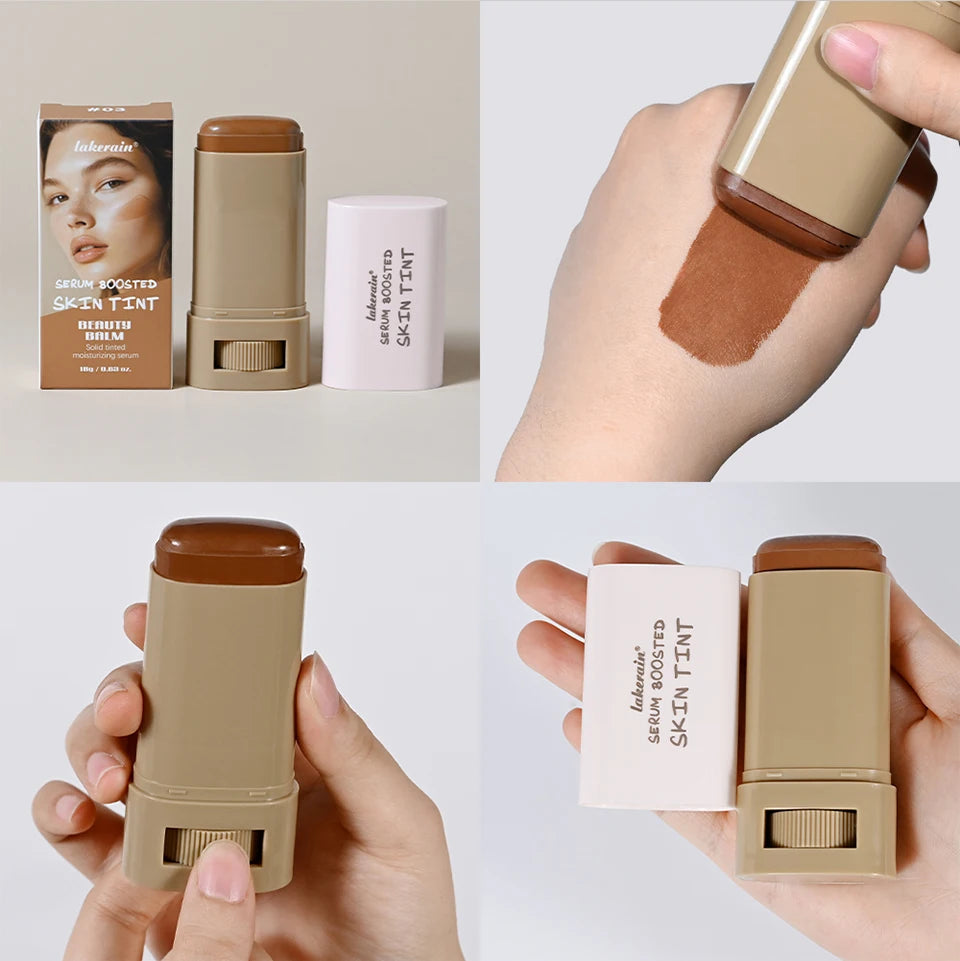 Skin Tint Foundation Stick - Waterproof Serum Makeup Gift