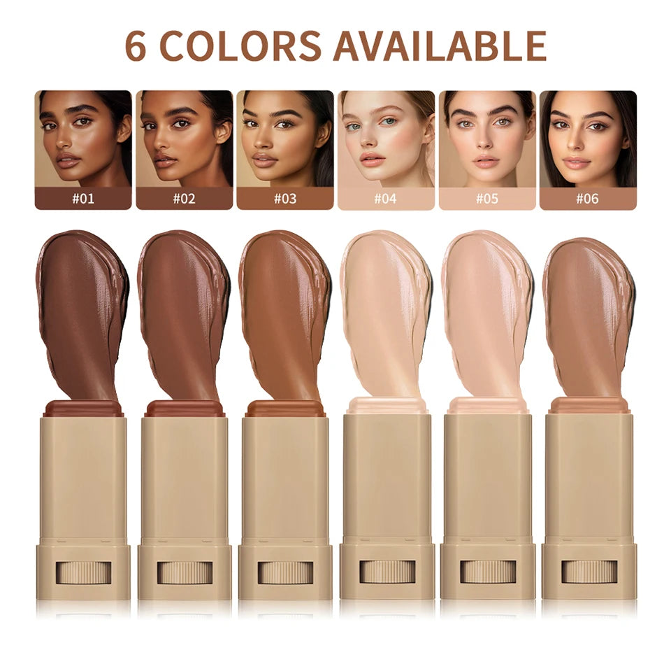Skin Tint Foundation Stick - Waterproof Serum Makeup Gift