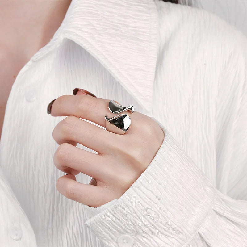 925 Sterling Silver Minimalist Ring - Zircon Stone Gift